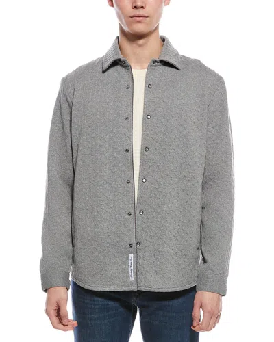 Robert Graham Billard Knit Jacket In Gray