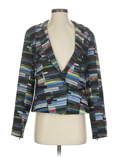 Pre-owned Robert Graham Blazer Jacket In Black