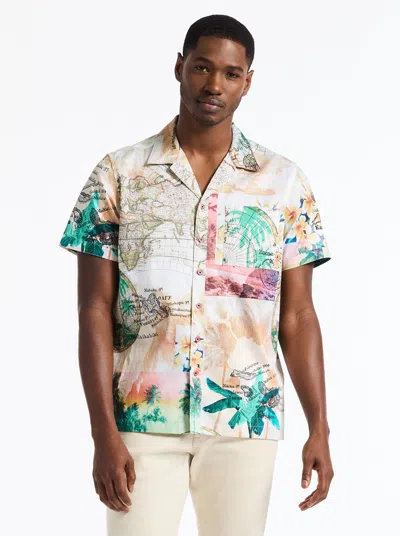Robert Graham Boone Short Sleeve Button Down Shirt