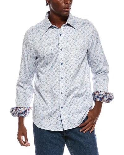 Robert Graham Bramston Woven Shirt In White