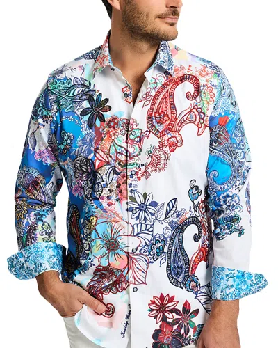 Robert Graham Branca Regular Fit Woven Shirt In Multi