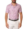 Robert Graham Brockman Polo In Berry