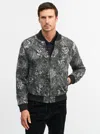Robert Graham Brody Bomber Jacket In Black