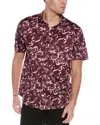 Robert Graham Abstract Print Button-up Shirt In Purple