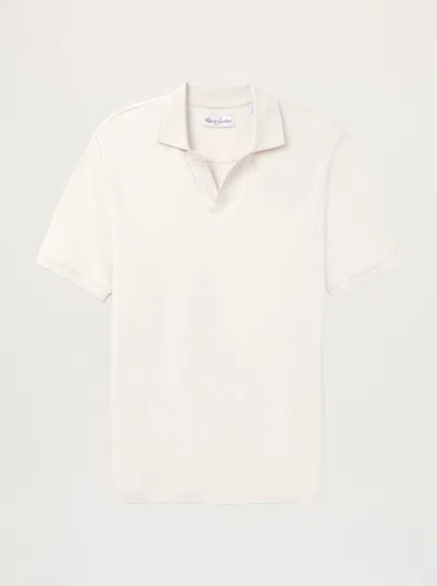 Robert Graham Butler Short Sleeve Polo In White