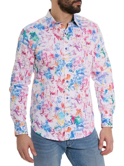 Robert Graham Byers 2 Long Sleeve Button Down Shirt In Multi