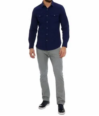 Robert Graham Cantina Woven Shirt In Navy In Blue