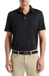 Robert Graham Canto Short Sleeve Polo In Black