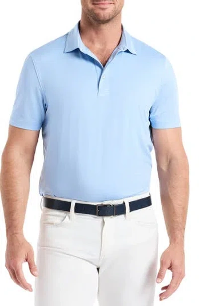 Robert Graham Canto Knit Polo In Blue