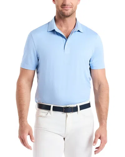 Robert Graham Elias Basket Weave Polo In Light Blue