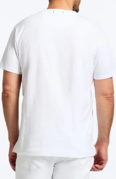 Robert Graham Captain Graham Cotton Graphic T-shirt In White