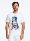 Robert Graham Captain Graham Short Sleeve T-shirt In White