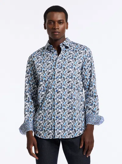 Robert Graham Cardwell Long Sleeve Button Down Shirt In Multi