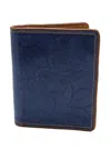 Robert Graham Carillo Trifold Wallet In Navy