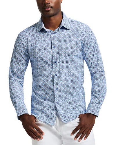 ROBERT GRAHAM CASPIAN PRINTED LONG SLEEVE BUTTON FRONT SHIRT