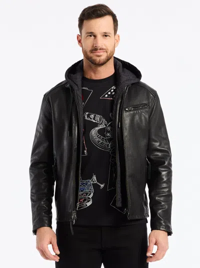 ROBERT GRAHAM ROBERT GRAHAM CEDRO LEATHER JACKET