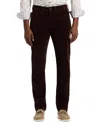 Robert Graham Celestial Straight Fit Velvet Pants In Brown