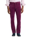 Robert Graham Celestial Straight Fit Velvet Pants In Purple