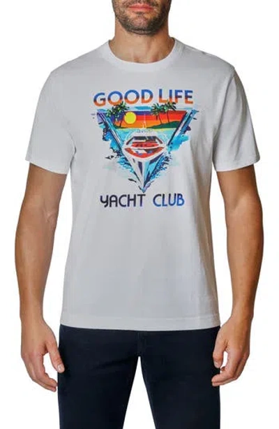 Robert Graham Cerone Graphic T-shirt In White