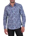 Robert Graham Abstract Butterfly Print Cotton Button-up Shirt