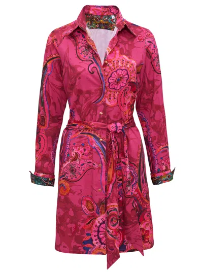Robert Graham Charlotte Dress In Pink