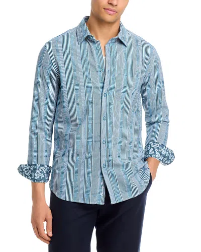 Robert Graham Charnwood Classic Fit Shirt In Blue