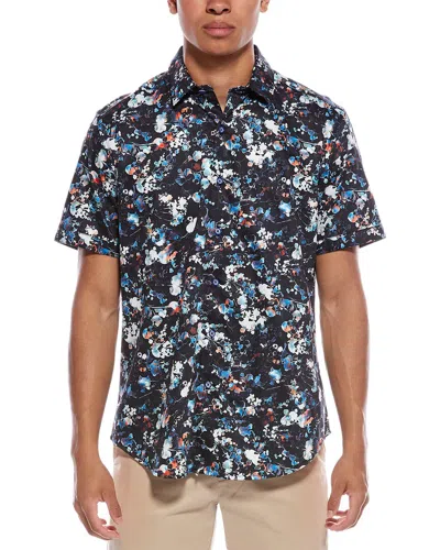Robert Graham Chellin Classic Fit Woven Shirt In Black