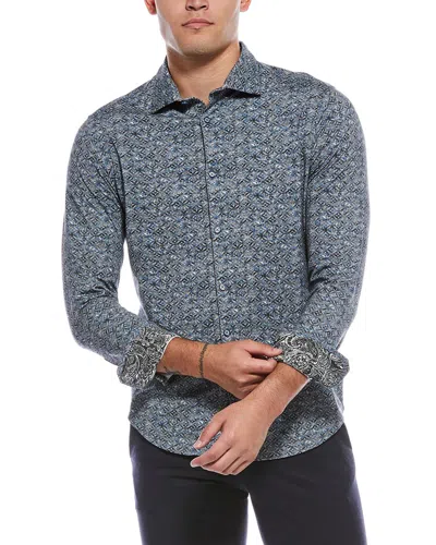 Robert Graham Claredon Classic Fit Shirt In Gray