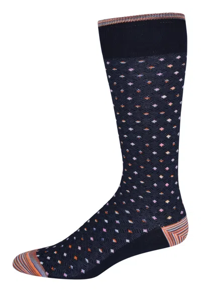 Robert Graham Claremont Socks In Blue