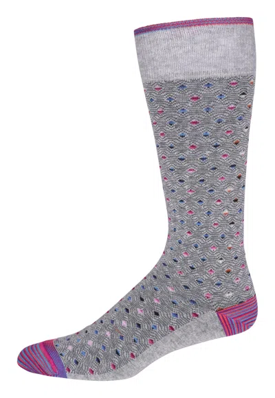 Robert Graham Claremont Socks In Gray