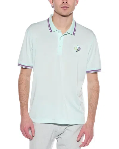 Robert Graham Classic Fit Match Point Polo Shirt In Green