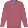 Robert Graham Colbourne Crewneck Performance Knit Pullover In Purple