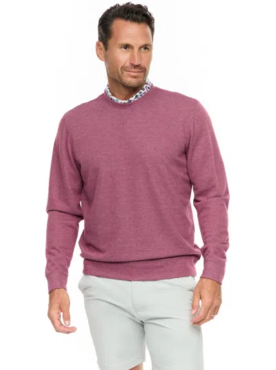Robert Graham Colbourne Knit Shirt In Berry