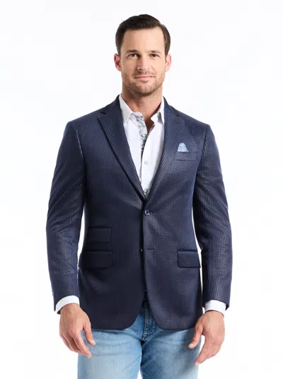 Robert Graham Colden Blazer Long In Blue