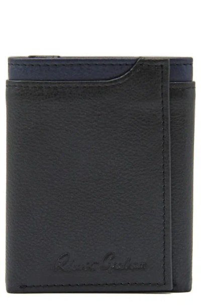 Robert Graham Collins Trifold Wallet In Black