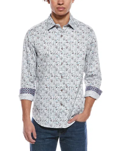 Robert Graham Combe Woven Shirt In White