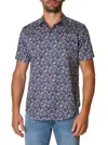 Robert Graham Conley Short Sleeve Woven Shirt In Multi