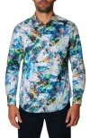 Robert Graham Connor Long Sleeve Woven Shirt In Blue Multi
