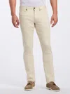 Robert Graham Conrad Straight Fit Jeans In Natural Beige