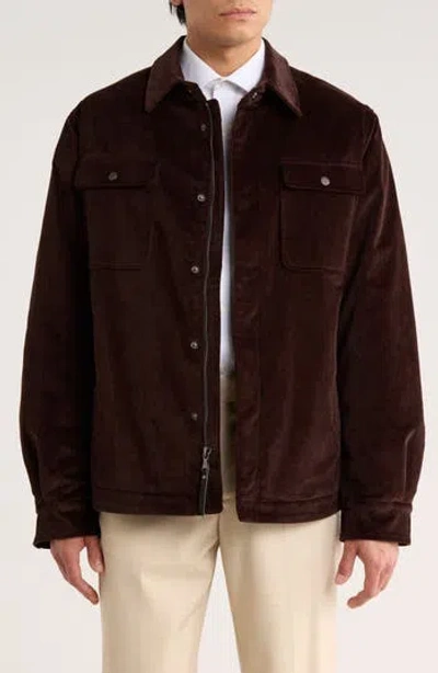 Robert Graham Corduroy Shirt Jacket In Multi