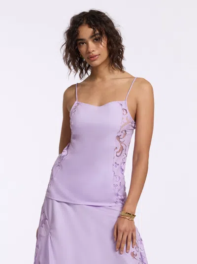 Robert Graham Corrine Top In Lilac