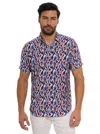 Robert Graham Men's Crue Short-sleeve Shirt In Multi