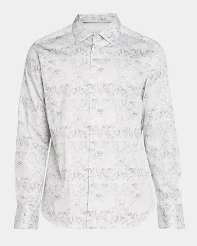 Robert Graham Culloden Woven Shirt In White