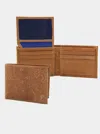 Robert Graham Current Slimfold Wallet In Tan