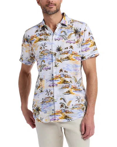 Robert Graham Curtis Tropical Graphic Shirt In Multi