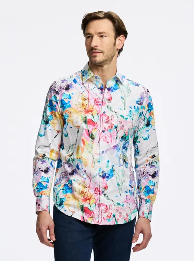 Robert Graham Cypremort Long Sleeve Cotton Button-shirt In Multi