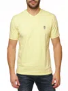 Robert Graham Damien T-shirt In Light Yellow