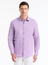 Robert Graham Davis Long Sleeve Button Down Shirt In Purple