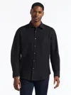 Robert Graham Highland Long Sleeve Button Down Shirt Big In Black