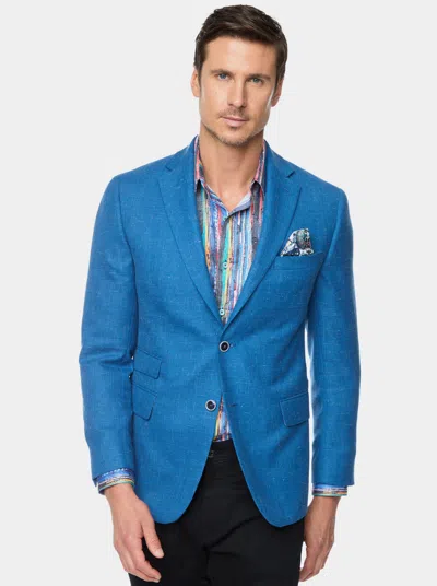 Robert Graham Dawkins Woven Blazer In Blue